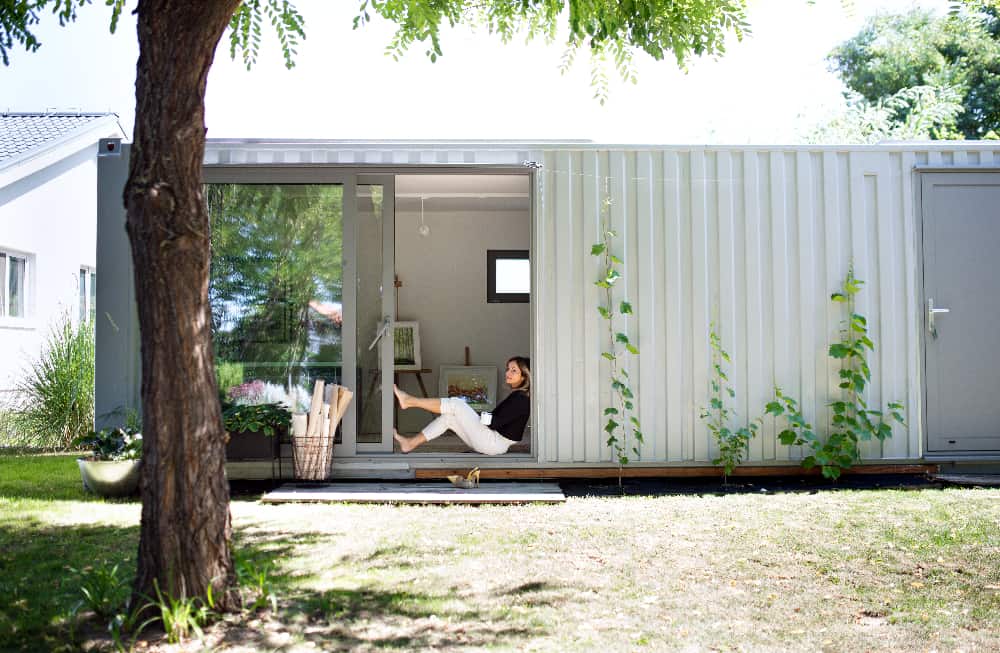 Petite maison en container